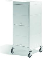 Sibel werkwagen Discrete wit