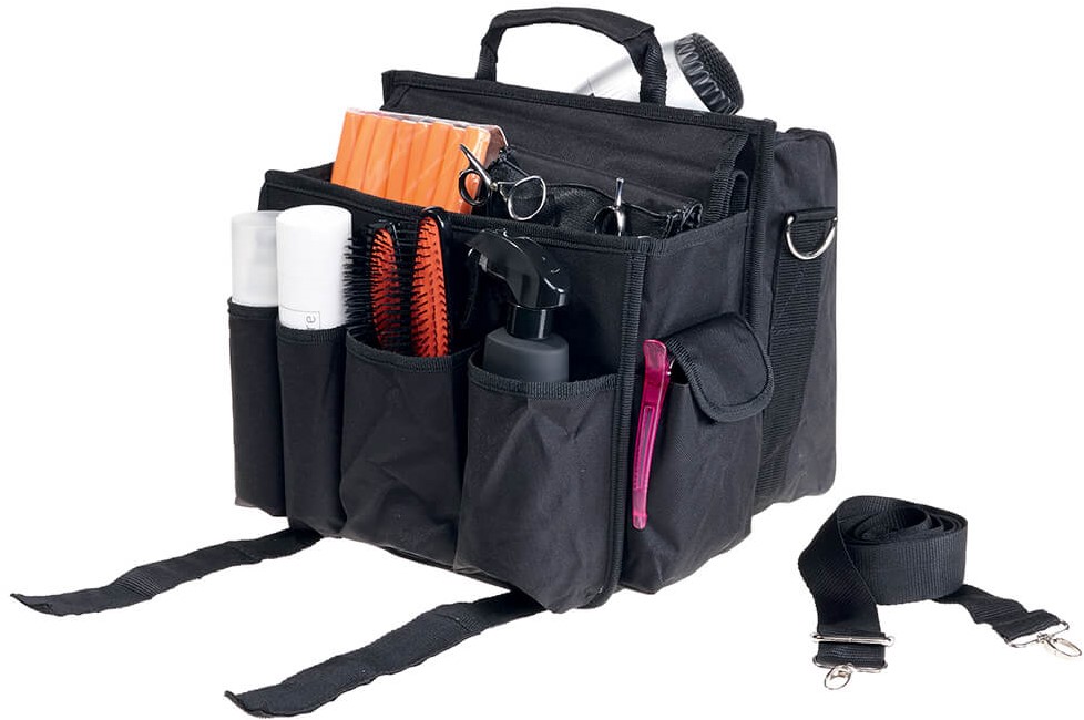 BAFASOKapper rugzak voor reizen, styling tools houdt (alleen tas), Zwart, 11.5 x 8 x 17, Modern design