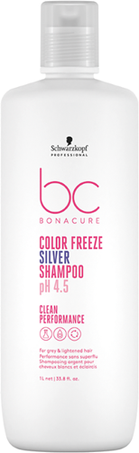 Schwarzkopf Bonacure Color Freeze Silver Shampoo - 1000 ml