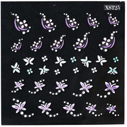 Sibel Nail Art 3D Vlinder Stickers XST25