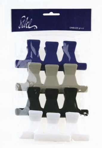 Sibel Verdeelklemmen Croco klein - 12 stuks