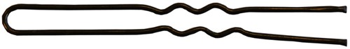 Sibel Wavy Opsteekspelden - bruin 60 mm - 500 gr