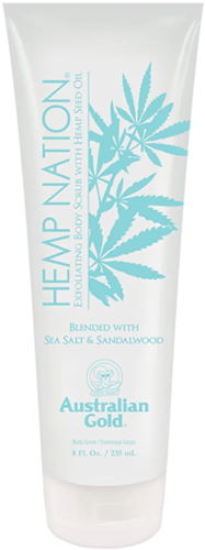 Australian Gold Hemp Nation Exfoliating Body Scrub -  Sea Salt & Sandalwood