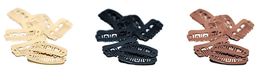 Balmain Double Hair Extension Clips - 10 st Black