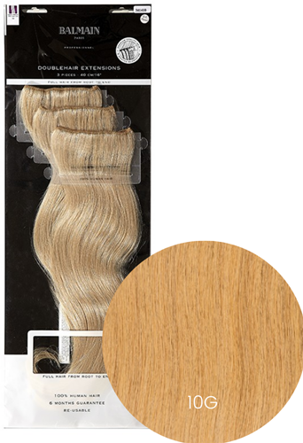 DoubleHair by Balmain Extensions Human Hair 3 st - 40 cm 10G