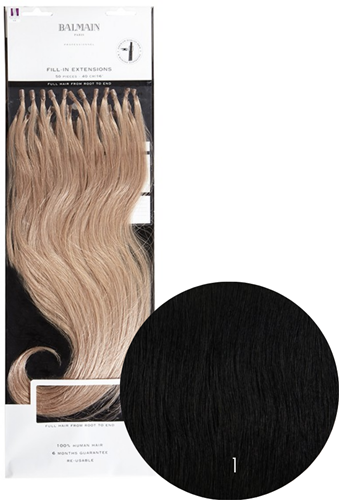 Balmain Pre-bonded Fill-in Extensions Human Hair 50 st - 40 cm 1