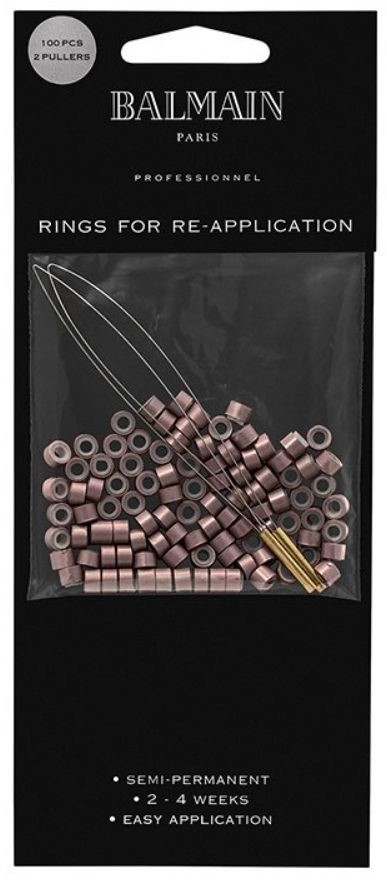 Balmain Rings Balmain 100 Rings + 2 Pullers | Brown | Bestel nu!