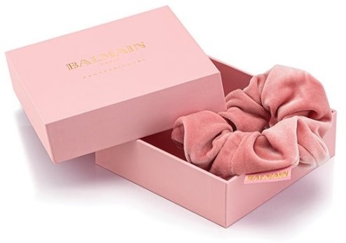 Balmain Limited Edition Scrunchie Pink