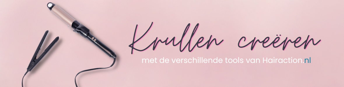 Krullen met verschillende tools