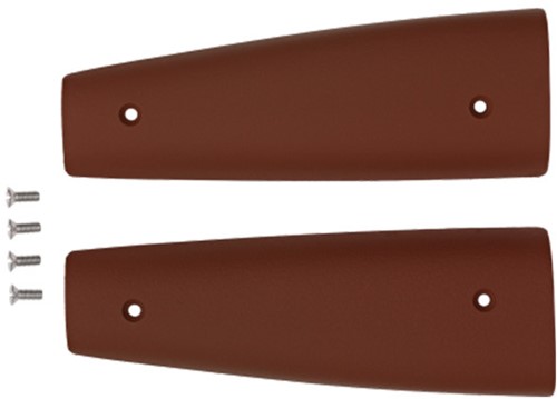Red Deer Side Wing Leather brown