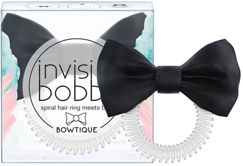 Invisibobble Bowtique True Black