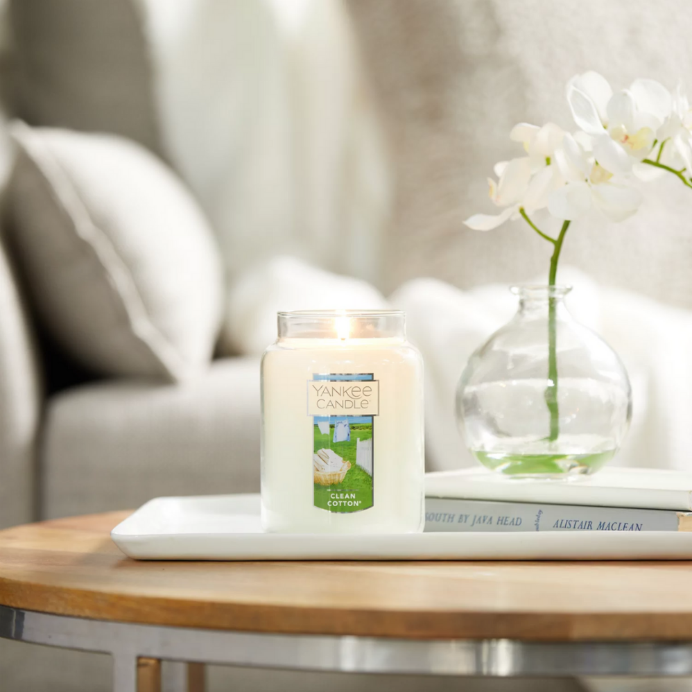 Yankee Candle Clean Cotton Bestel het nu bij Hairaction.nl