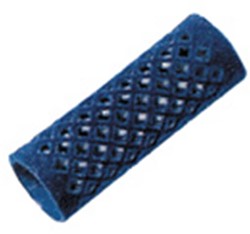 Comair Fluweelroller Blauw 21 mm - 12 stuks