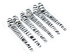 Di Luca Professional Zebra Haarclips - 6 Stuks
