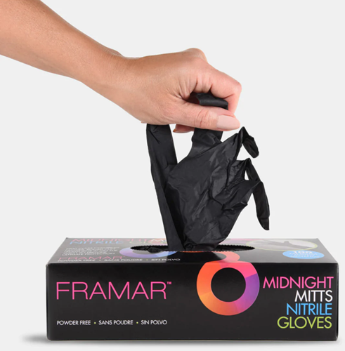 Midnight Mitts Nitrile Gloves 100 st - Small-2