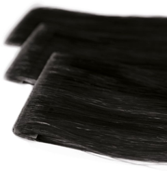 DoubleHair Easy Invisible Tape Human Hair - 40 cm 6 pcs 1