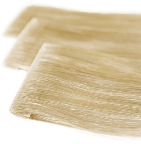 DoubleHair Easy Invisible Tape Human Hair - 40 cm 6 pcs 10A