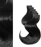 DoubleHair Easy Invisible Tape Human Hair - 40 cm 6 pcs 1-2