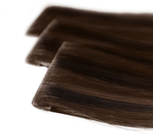 DoubleHair Easy Invisible Tape Human Hair - 40 cm 6 pcs 3.5OM