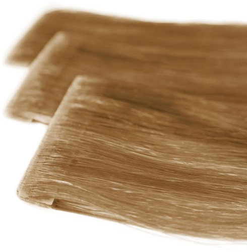 DoubleHair Easy Invisible Tape Human Hair - 40 cm 6 pcs 8A