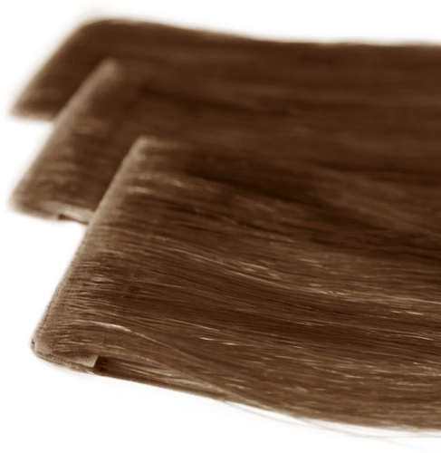 DoubleHair Easy Invisible Tape Human Hair - 40 cm 6 pcs L6