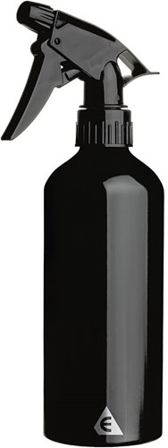 Efalock Aluminium Waterspuit BIG - 500 ml Zwart 