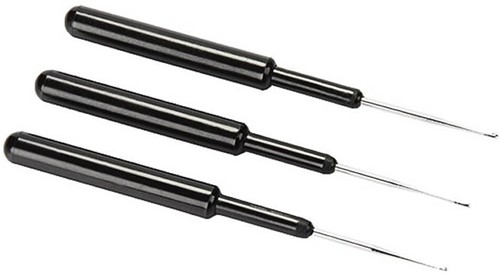 Efalock Haaknaald metaal 3 Stuks
