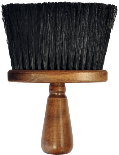 Efalock Nekkwast Paardenhaar met Nylon - Donker hout