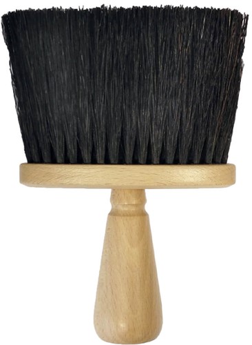 Efalock Nekkwast Paardenhaar met Nylon - Licht hout