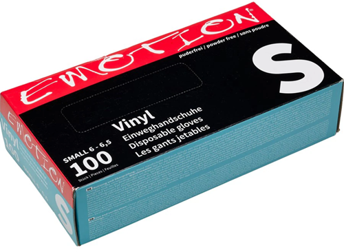 Efalock Vinyl Handschoenen Poedervrij - Maat S
