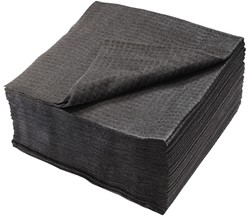 Comair Wegwerp Handdoeken (Zwart) 500 stuks