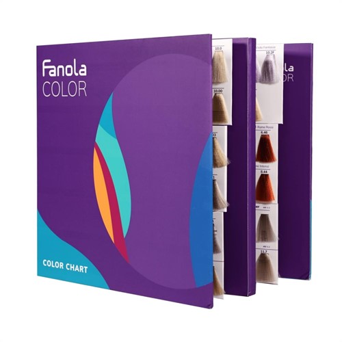 Fanola Color haarverf Kleurenkaart - oud