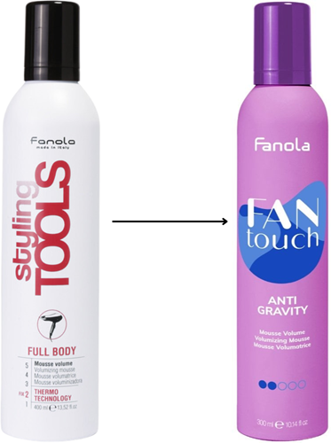 Fanola FANtouch Anti Gravity Volume Mousse - 300 ml-2