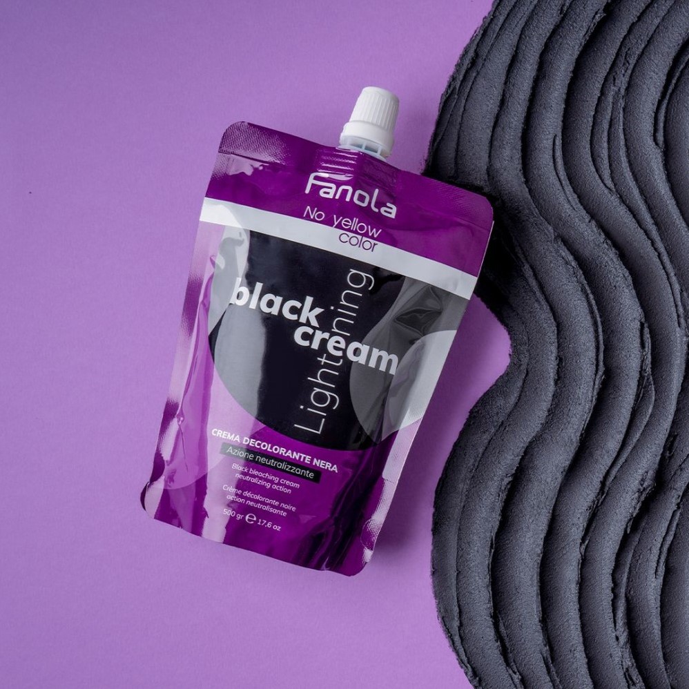 Fanola No Yellow Color Black Cream Lightener | Hairaction.nl