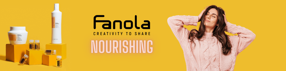Fanola Nourishing, dé verzorging voor droog haar.
