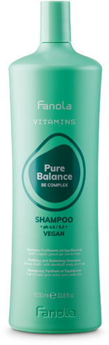 Fanola Vitamins Pure Balance Purifying & Balancing Shampoo - 1000 ml