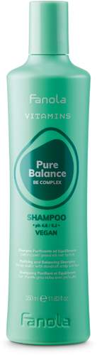 Fanola Vitamins Pure Balance Purifying & Balancing Shampoo - 350 ml