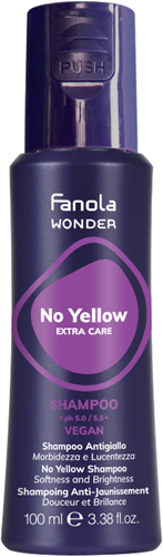 Fanola Wonder No Yellow Zilvershampoo - 100 ml