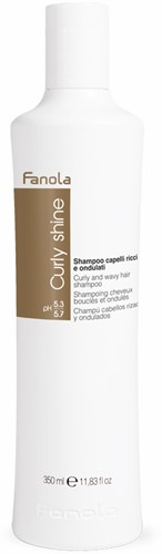 Fanola Curly Shine Shampoo - 350 ml