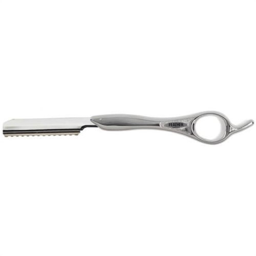 Feather Silver Styling Razor
