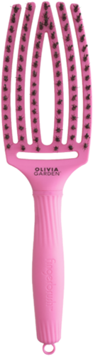 Olivia Garden Fingerbrush Care Iconic - Bubble Pink