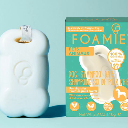 Foamie Dog Shampoo Bar Anything's Pawssible - Kort Haar 110 gr-2