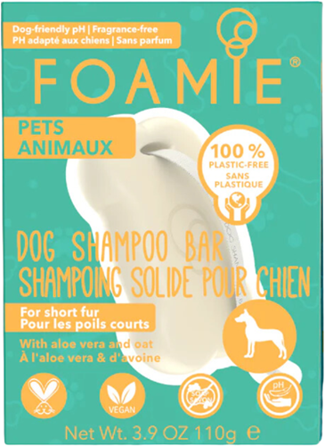 Foamie Dog Shampoo Bar Anything's Pawssible - Kort Haar 110 gr