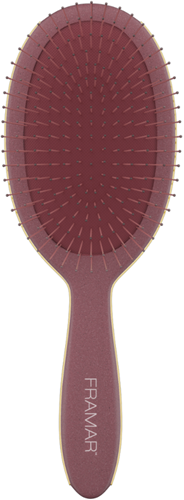 Framar Dark Academia Detangle Brush - Maroon