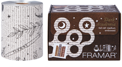 Framar Dark Academia Embossed Roll Foil Medium - 98 m