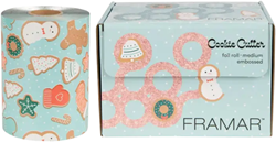 Framar Cookie Cutter - Embossed Folie Roll Medium - Limited Edition -  98 m