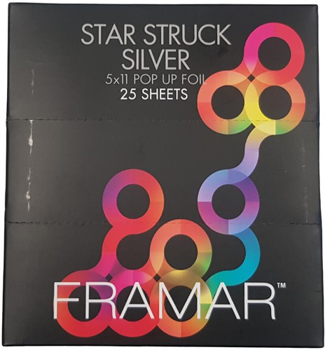 Framar 5x11 Pop Up Star Struck Silver - 25 st