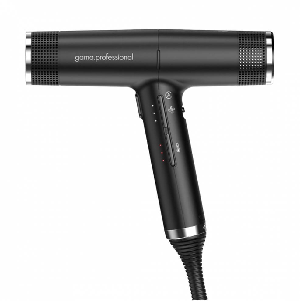 Ga.Ma Professiona IQ Perfetto föhn in zwart | Hairaction.nl