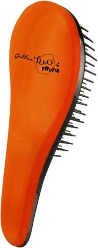Gettin'Fluo Fruits Detangling Brush - Orange