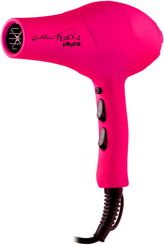 Gettin'Fluo Fruits Föhn 1800 W - Strawberry Pink